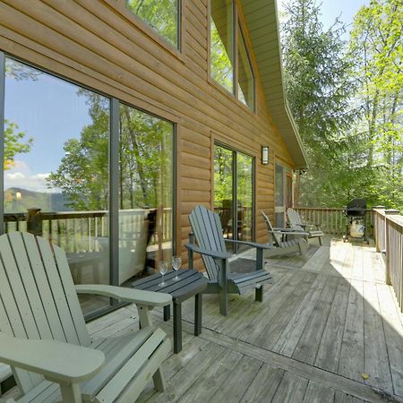 Bryson City Cabin With Hot Tub And Mountain Views! Eksteriør billede