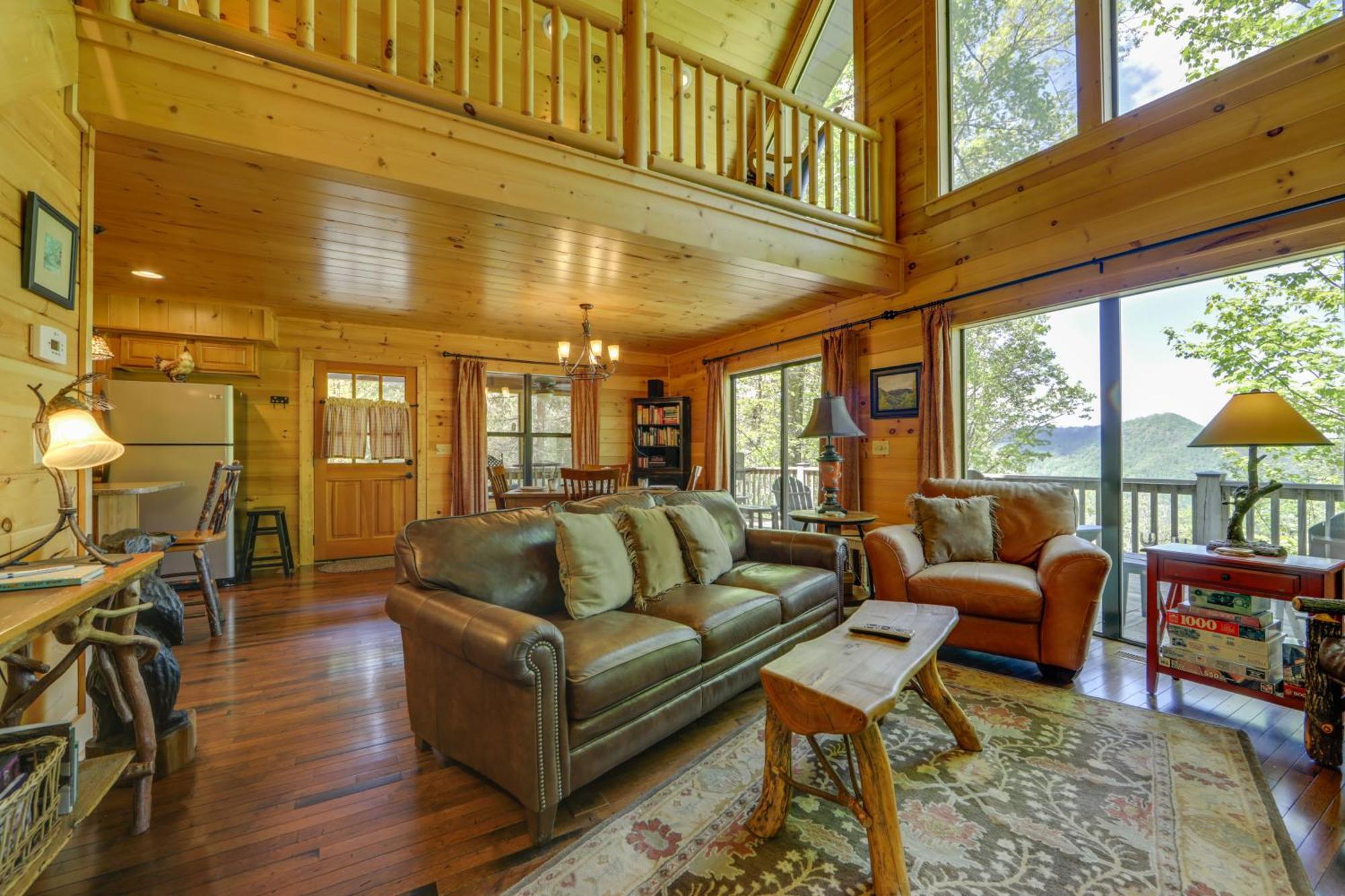 Bryson City Cabin With Hot Tub And Mountain Views! Eksteriør billede