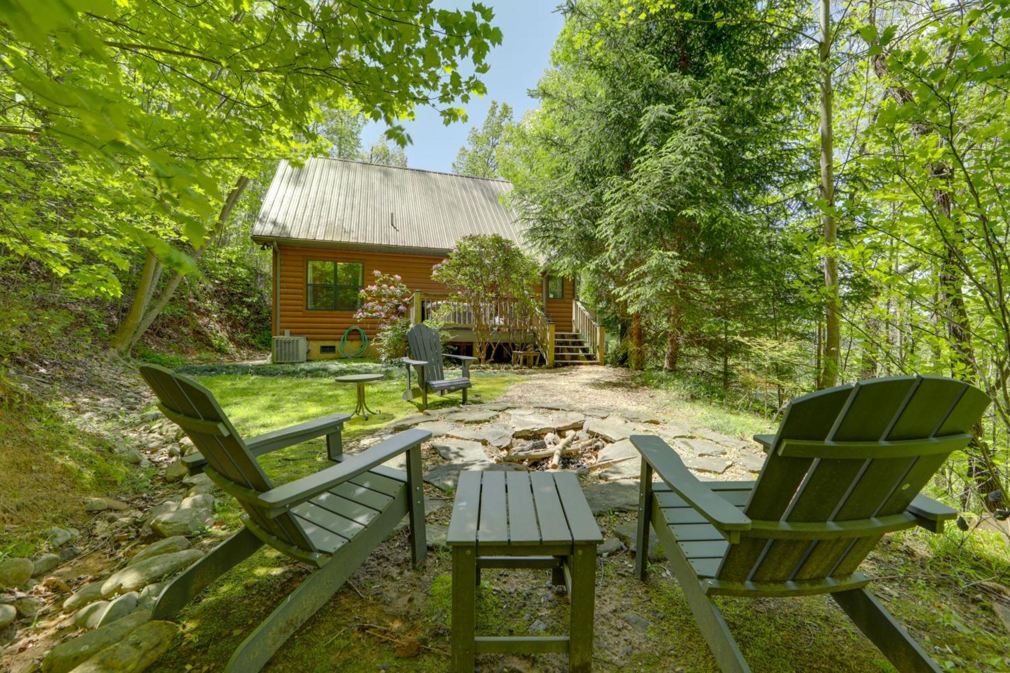 Bryson City Cabin With Hot Tub And Mountain Views! Eksteriør billede